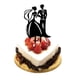 thumbnail image 2 of Toppers de Pastel de bodas Love Heart 17.7 x 11.5 x 0.2 cm Acrílico Sunnimix, 2 of 7
