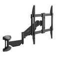 thumbnail image 5 of Mount-It! Pull Down TV Mount, Drop Down Wall Mount with Gas Spring Arm, Height-Adjustable TV Mount for 37-80 Inch TVs, Full Motion Swivel Tilt Bracket for Fireplace, Fits VESA 600x400, Up to 88 lbs, 5 of 11