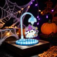 thumbnail image 4 of AOMXGD Halloween Acrylic Desktop Ornament, Pumpkin Ghost Tabletop Decor Stand With Replaceable Pendants For Shelf Mantel Holiday Decoration, 4 of 6