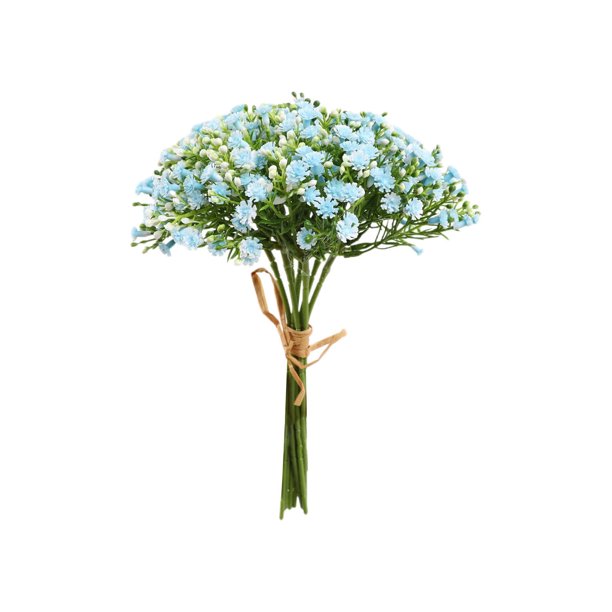 ¡Liquidación! Colgante artificial de imitación Ynlkorvg, 7 piezas de flores artificiales de aliento de bebé para decoración, ramo de gypsophila para arreglos florales, decoración ligera para el