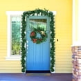 thumbnail image 5 of 2.7 Meter 30 Light Bulbs Christmas Wreath String Artifical Green Pine Garlden Hanging For Wall Front Door, 5 of 7