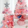 thumbnail image 4 of Tabletop Christmas Tree for Small Spaces, Mini Artificial Xmas Tree with Hanging Ornaments for Apartments, Dorms, and Desks Christmas Decorations, 4 of 7