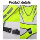 thumbnail image 4 of Chaleco reflectante para correr con bolsillo para cinturón para niños y mujeres, correa de chaleco reflectante de seguridad para correr de noche, 4 of 5