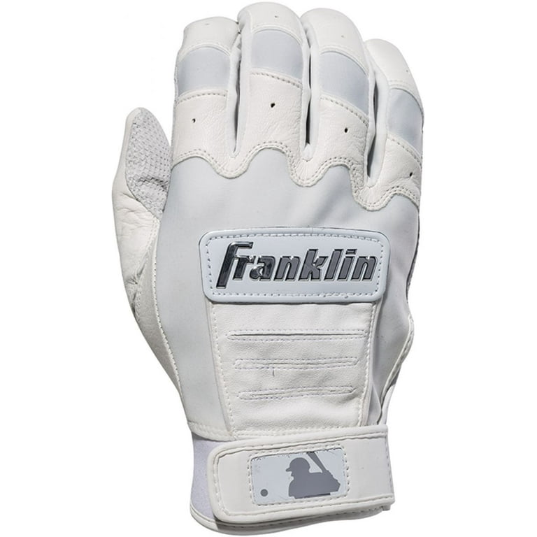 Franklin CFX Pro Chrome Adult Batting Gloves White