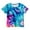 23 Blue, variant on uikmnh Boys Shirts Boys Tie Dye T Shirts Short Sleeve Casual Round Neck Tees for Kids Comfortable Top for Spring Summer Everyday Wear Size:4-5 Years