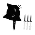 thumbnail image 2 of Estaca de gato para decoración de jardín, ornamento artístico resistente a la intemperie, decoración decorativa para exteriores, Patio, granja, patio, Estilo B, 2 of 8