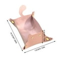 thumbnail image 3 of Wofeyda Clearance! Entrance Miscellaneous Storage Tray Cartoon Cat Shaped Organizing Box Leather Desktop Storage Tray Packing Cubes For Travel Desk Organizer 1 X Storage Tray, 3 of 4