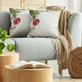 thumbnail image 5 of Ambesonne Christmas Throw Pillow Cover 2 Pack, Tree, 18", Beige Red Green, 5 of 7