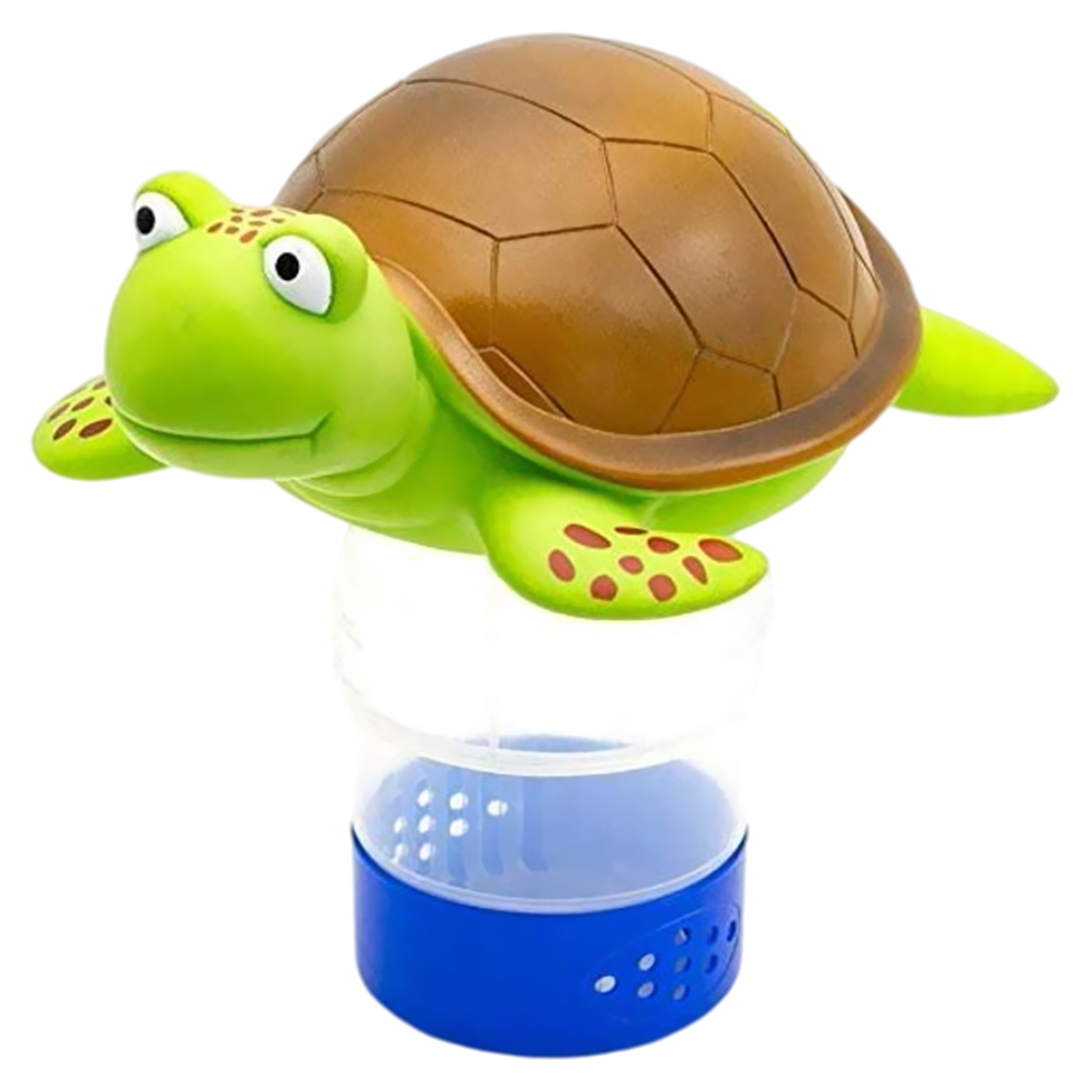 FocusCharm Floating Chlorine Dispenser, Turtle Duck Shape Floating Pool