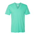 thumbnail image 1 of American Apparel Fine Jersey V-Neck Tee, XS, Mint, 1 of 2