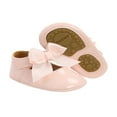 thumbnail image 4 of Baby Girl Princess Flats Ribbon Bow Decor Non-Slip Soft Sole Shoes Princess Fashion, 4 of 10