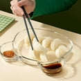 thumbnail image 4 of Multifunctional Star Shape Glass Divided Plate 1pc for Desserts and Meals, 4 of 11