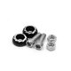 thumbnail image 1 of 2Pcs Tornillo Rosca de 6mm DiÃ¡metro de Cabeza Hexagonal Negro MatrÃ­cula de Moto Unique Bargains Tornillos de pernos de motocicleta, 1 of 4