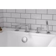 thumbnail image 6 of American Standard T105901.GN0 Studio S Deck Mounted Roman Tub Filler - Brushed Cool, 6 of 7