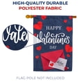 thumbnail image 3 of America Forever Flags Double Sided House Flag - Love Letter - 28 x 40 Inches, Happy Valentine's Day Love Hearts House Flag, Seasonal Yard Outdoor Holiday Decorative Flag, 3 of 3