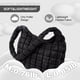 thumbnail image 5 of Bolsa acolchada UIXIZQ para mujer, acolchada, de nailon, color negro, 5 of 7