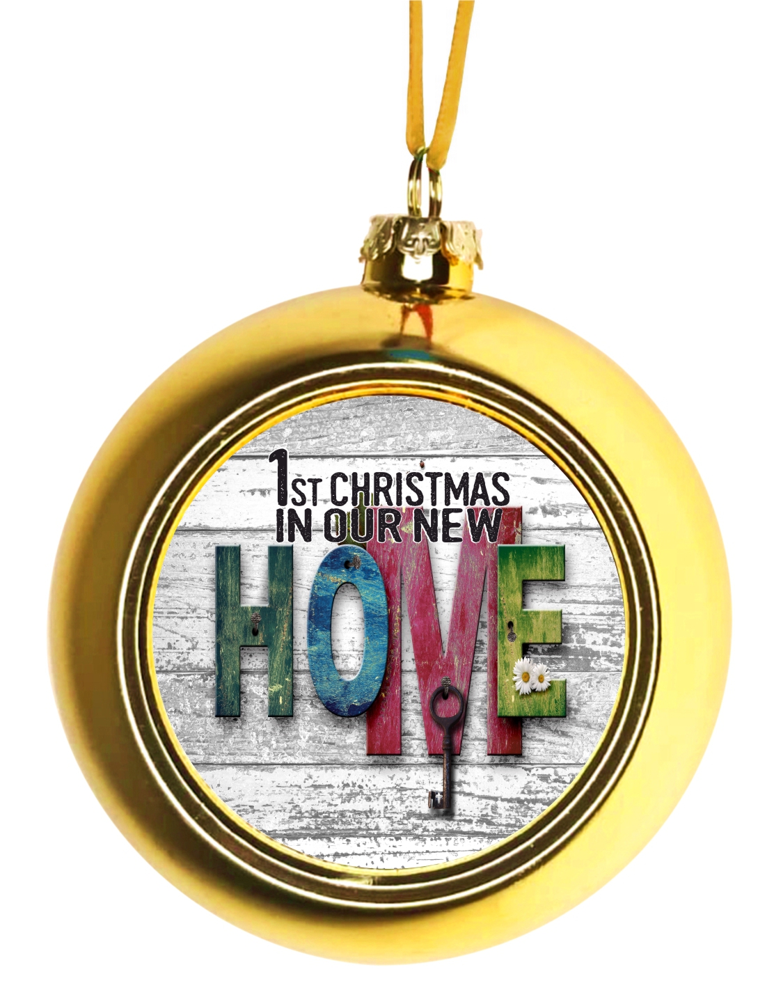 First Home Key Ornament Key Ornament New Home Ornament Christmas DÃ