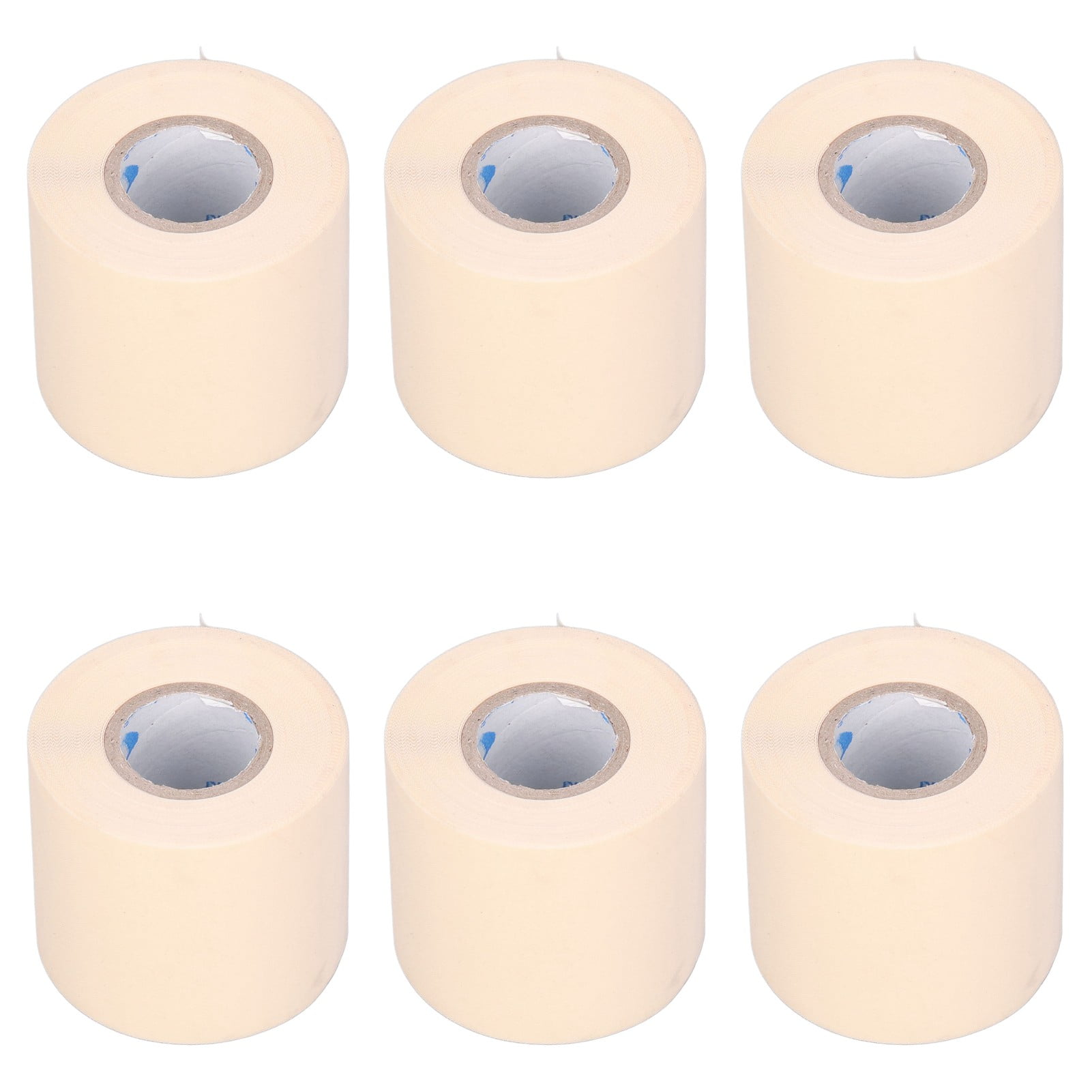 Riousery 6-Pack Waterproof PVC Duct Tape 12 Yards / 11 Meters Moisture Proof Flame Retardant Thickening Flexible Sealing Repair Tape for Pipe Air Conditioner, White