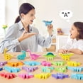 thumbnail image 1 of Alphabet Puzzle, Vivid Colors Animal Puzzle Set Preschool Learning Toy  for Home Baby Room, 1 of 7