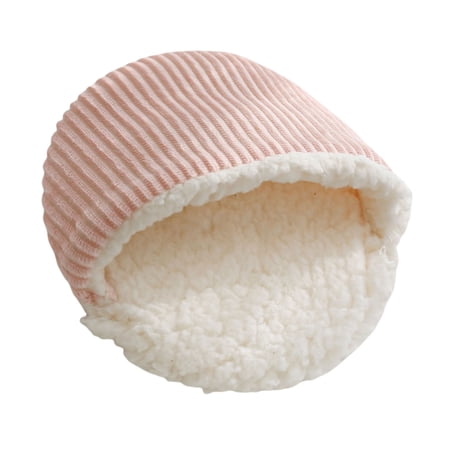 Comfortable Pet Bedding for Hamsters Washable Plush Nest Pad with Plush Filling Small Resting Sleep Bed