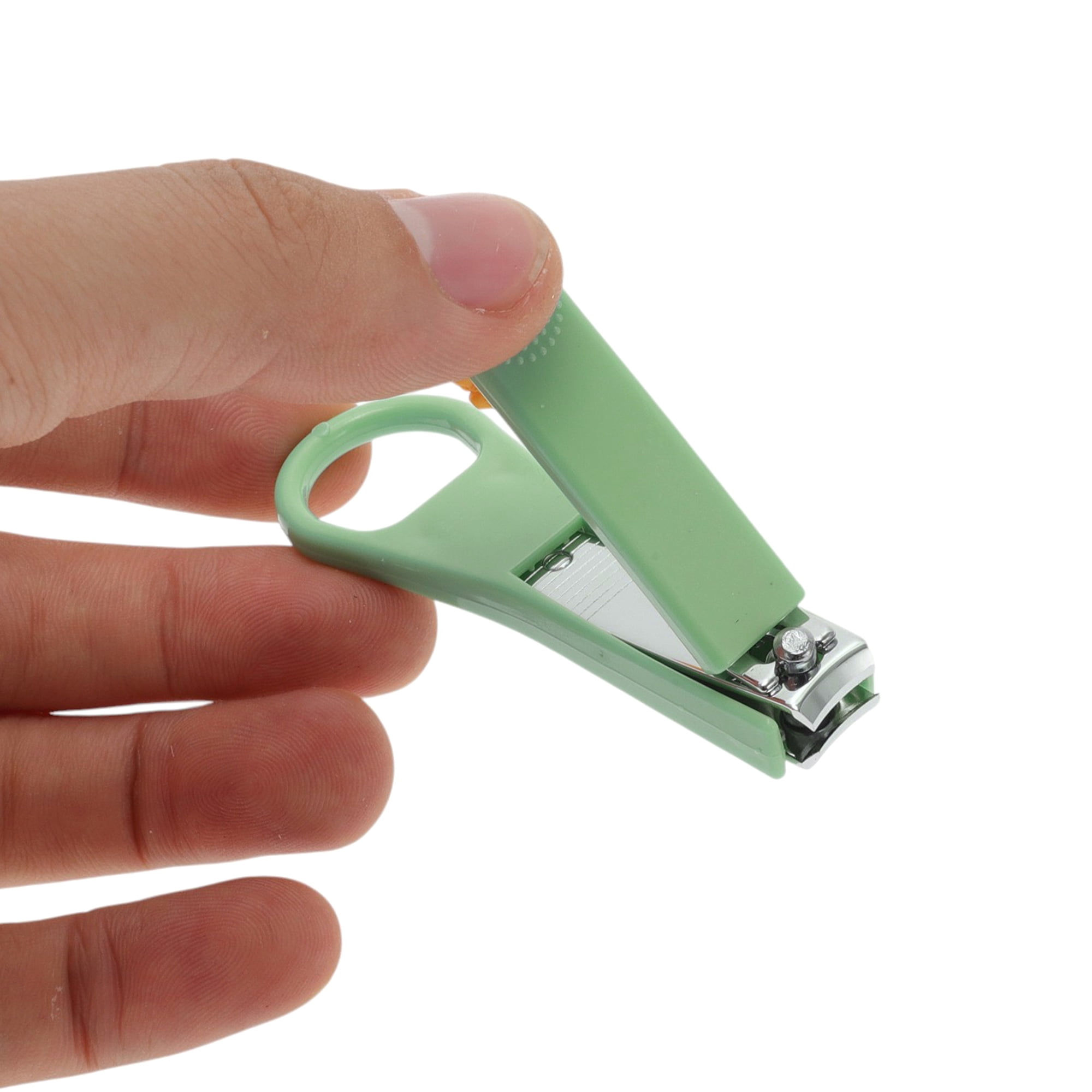 Unique Bargains Cartoon Pineapple Nail Clipper Green 1 Pc