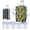 thumbnail image 6 of Haiem Cactus 4 Luggage Cover Printed Suitcase Covers for Luggage Elastic Washable Suitcase Protector Fits 18-32 Inch Luggage-Large, 6 of 9