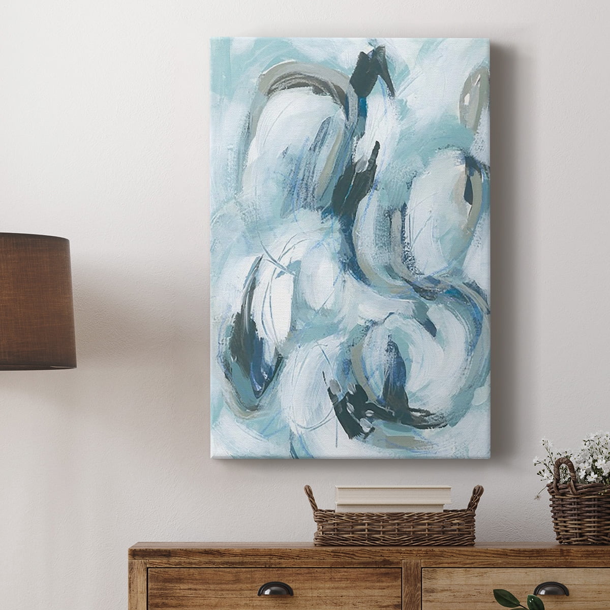 Fluid Receptor II Premium Gallery Wrapped Canvas - Ready to Hang