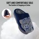 thumbnail image 3 of ZHAOCHENG ZapatillasMujerInviernoZapatillasHombreCálidoAnimalZapatillasFelpaCálidoCómodoZapatillasHogarMemoriaEspumaAntideslizanteInviernoZapatillasUnisexGR39-40EU, 3 of 5