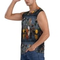 thumbnail image 3 of Fotbe Various Herbs And Spices In Spoons Men's Camiseta sin Mangas Estampada para Hombres, Playera Casual para Gimnasio, Entrenamiento, Playa-X-Large, 3 of 7