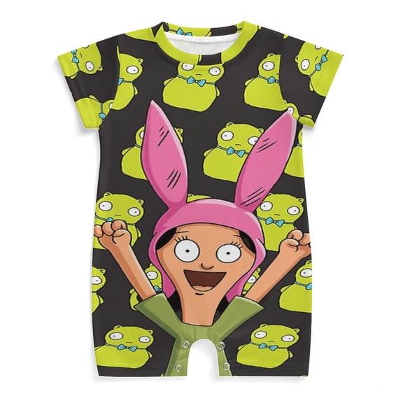Bob's Burgers Louise (1) Toddler Baby Boy Girls Clothes Romper Newborn Jumpsuit