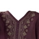 thumbnail image 5 of Fiudx Ofertas Del Día Blusa Irregular de Algodón con Cuello En V y Manga Corta Informal para Mujer a La Moda, 5 of 5
