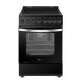 thumbnail image 3 of Lanbo 24 in 2.9 CU ft Freestanding Electric Range with Rotisserie and True Convection Oven and Timer, 3 of 15
