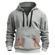 thumbnail image 2 of pstuiky Camisas de manga larga de invierno para hombre, Sudadera deportiva informal con capucha y mangas largas para hombre Tops casuales para hombres l, 2 of 6
