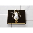 thumbnail image 4 of Kingston Brass KS3042PL  Single-Handle Three-Way Diverter Valve with Square Trim Kit in Polished Brass, 4 of 9