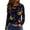 Black, variant on Fgvctg Mardi Gras Women's Tops Dressy Casual Long Sleeve Crewneck Top Flowy Carnival Party Pullover Shirt Oversized Mask Print Celebration Blouse Black L