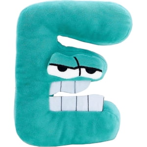 Alphabète en peluche(e) - Doucement farci 7.9in Jouet E Plush pour enfants et adultes & Cadeau en peluche pour garçons filles
