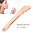 thumbnail image 3 of Makeup Spatula Set, Zinc Alloy 3PCS Rose Gold Glossy Finish Convenient Face Cream Scoop  for Cosmetics Application, 3 of 7