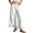 White, variant on Women Ruffle Patchwork Wide Leg Casual Denim Pants Ankle Jeans