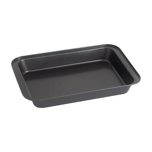 Baking Sheet Pan Nonstick Baking Sheets Rectangle Bakeware Oven Pan Stackable Depth Bakeware Black Baking Pans & Warp Easy Clean Nonstick Baking Tray Pan For Oven Sheet Pan Cooking Separators Kitchen
