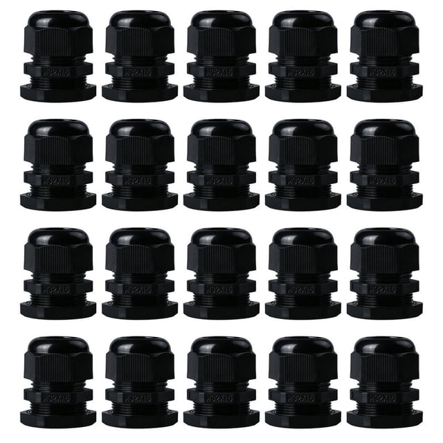 MasteelfCA 20 Pcs Connecteurs de Câble Étanches en Nylon