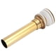 thumbnail image 2 of Desagüe del fregadero para lavabo, accesorios de tapón de escurridor de baño antiobstrucción, dorado sin desbordamiento (solapa sin agujero), 2 of 14