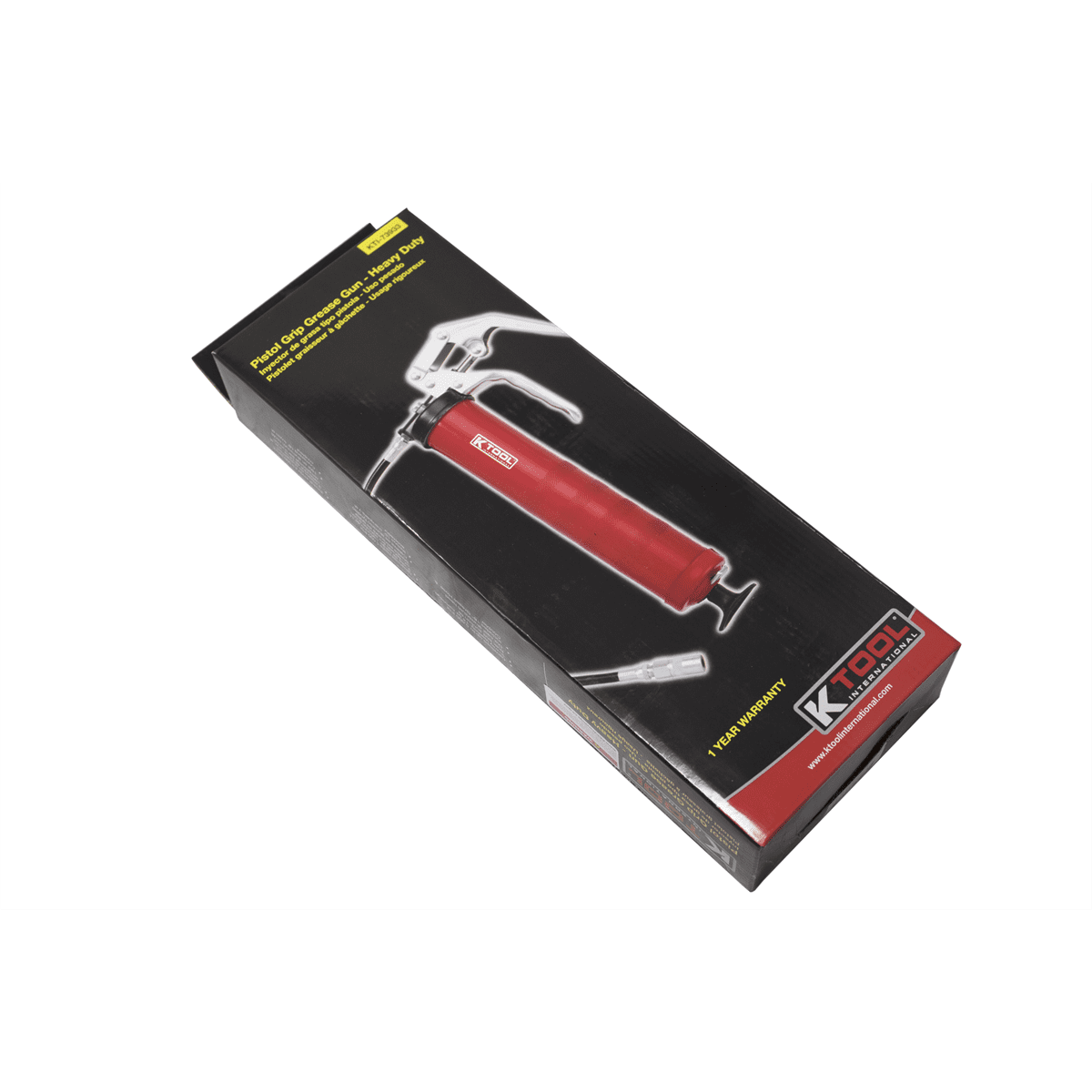 K-Tool KTI73933 HD Pistol Grip Grease Gun 14oz