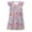 Light Purple, variant on Girl's Flowy Dress Summer Easter Bunny Print Small Flying Sleeve Night Homewear Fashion Party Dresses for Toddler