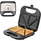 thumbnail image 1 of Sandwichera 750W Panini Electrica con Recubrimiento Antiadherente Luz Indicadora Fácil de Limpiar Mini Prensa para Hacer 2 Sandwiches Cocina, 1 of 8