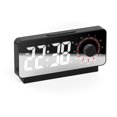 thumbnail image 1 of LCXmlly Hat Storage Hook Colorful Light Dual Alarm Clock Adjust Brightness Display Mirror Sunrise Wakeup Light Ambient Home Use, 1 of 6