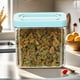 thumbnail image 4 of Frasco hermético alto para almacenar alimentos, recipientes de plástico para cocina, tapas seguras, frascos para despensa, para harina de cereales, conservación de alimentos, soluciones de almacenami, 4 of 8