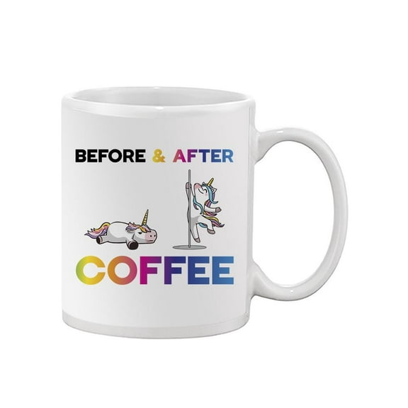 Before And After Coffee Mug - SPIdeals Designs,