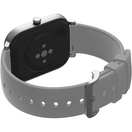 Amazfit - GTS Smartwatch 42mm Aluminum - Lava Gray With Silicone Band