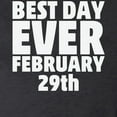 thumbnail image 3 of CafePress - Best Day Ever February 29Th - Women's Long Sleeve Charcoal Gray Pajamas, 3 of 3