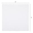 thumbnail image 6 of Unique Bargains 12Pcs Washable Cotton Dining Events Cloth Nspkins White 17x17inch, 6 of 6